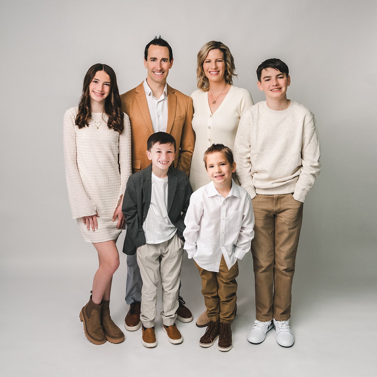 Dr. Christopher Teeters and his family Teeters Orthodontics in Peoria, AZ