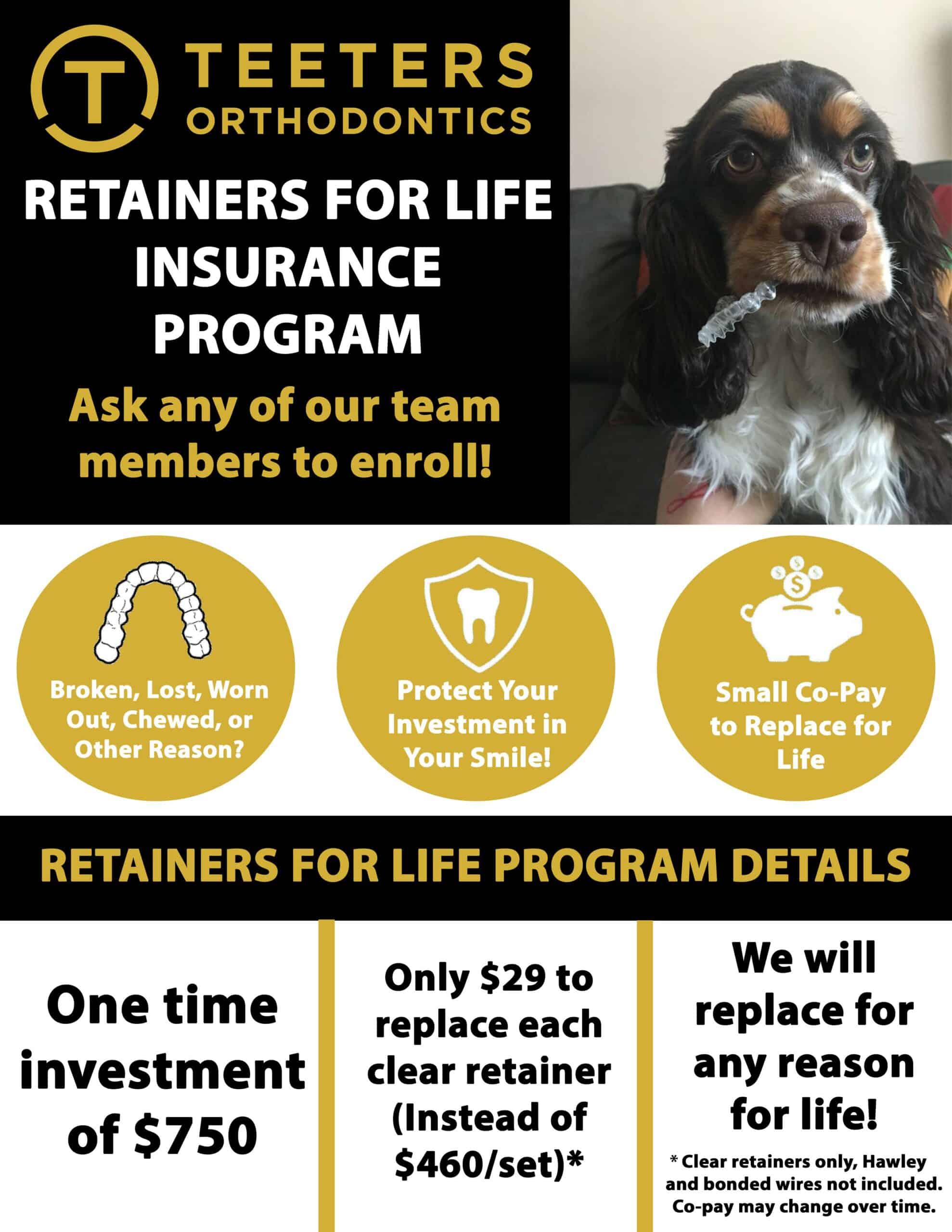 Retainers Life Program Teeters Orthodontics in Peoria, AZ